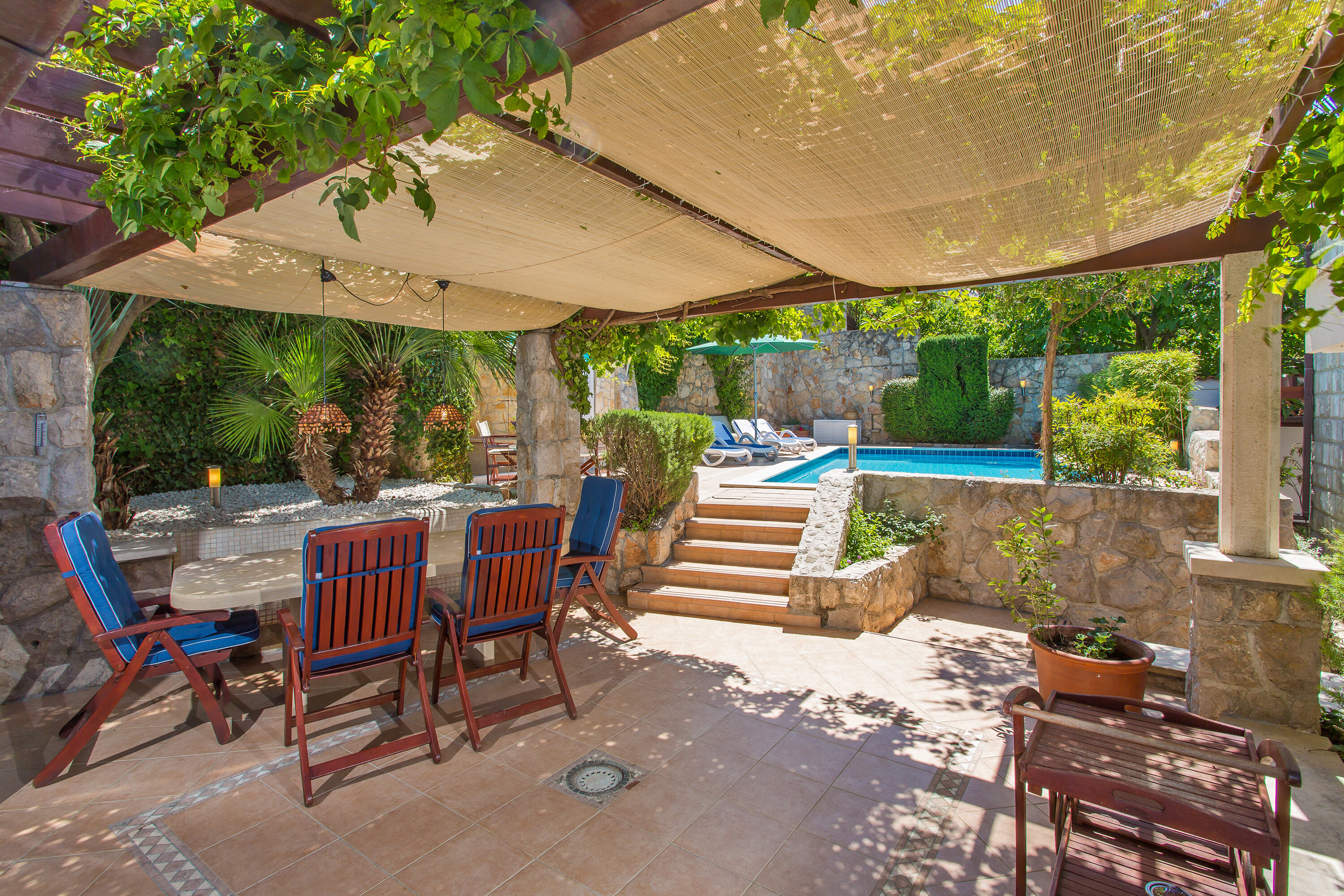 Villa Mia I – Poolside Terrace
